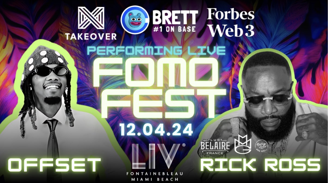 Brett FOMO FEST Campaign featuring Offset and Rick Ross